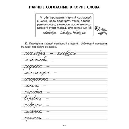 Книга ИД Литера Тренажёр по чистописанию с правилами и проверочными диктантами. 1-4 классы