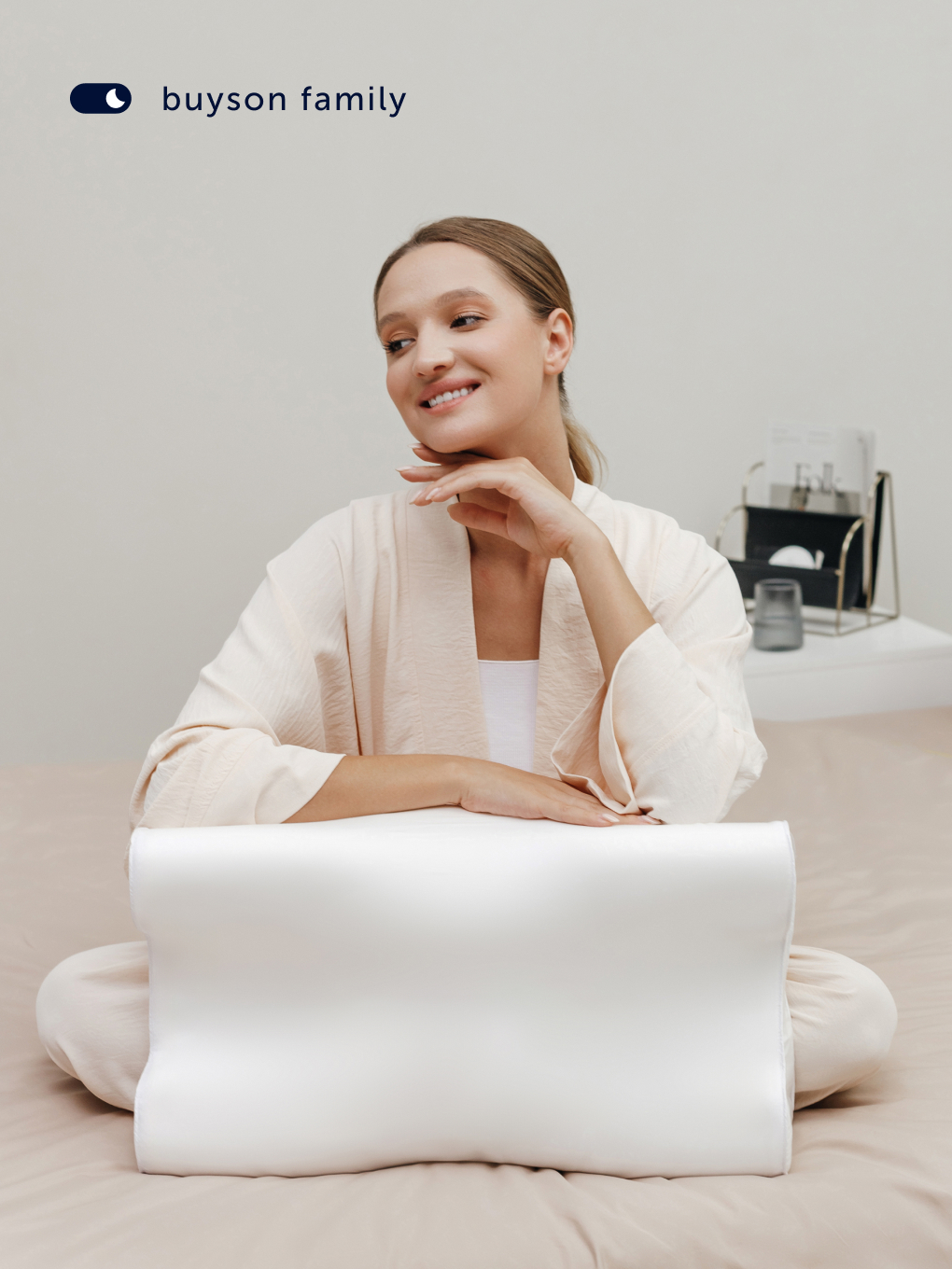 Подушка ортопедическая buyson БайШарм 32 x 54 см - фото 11