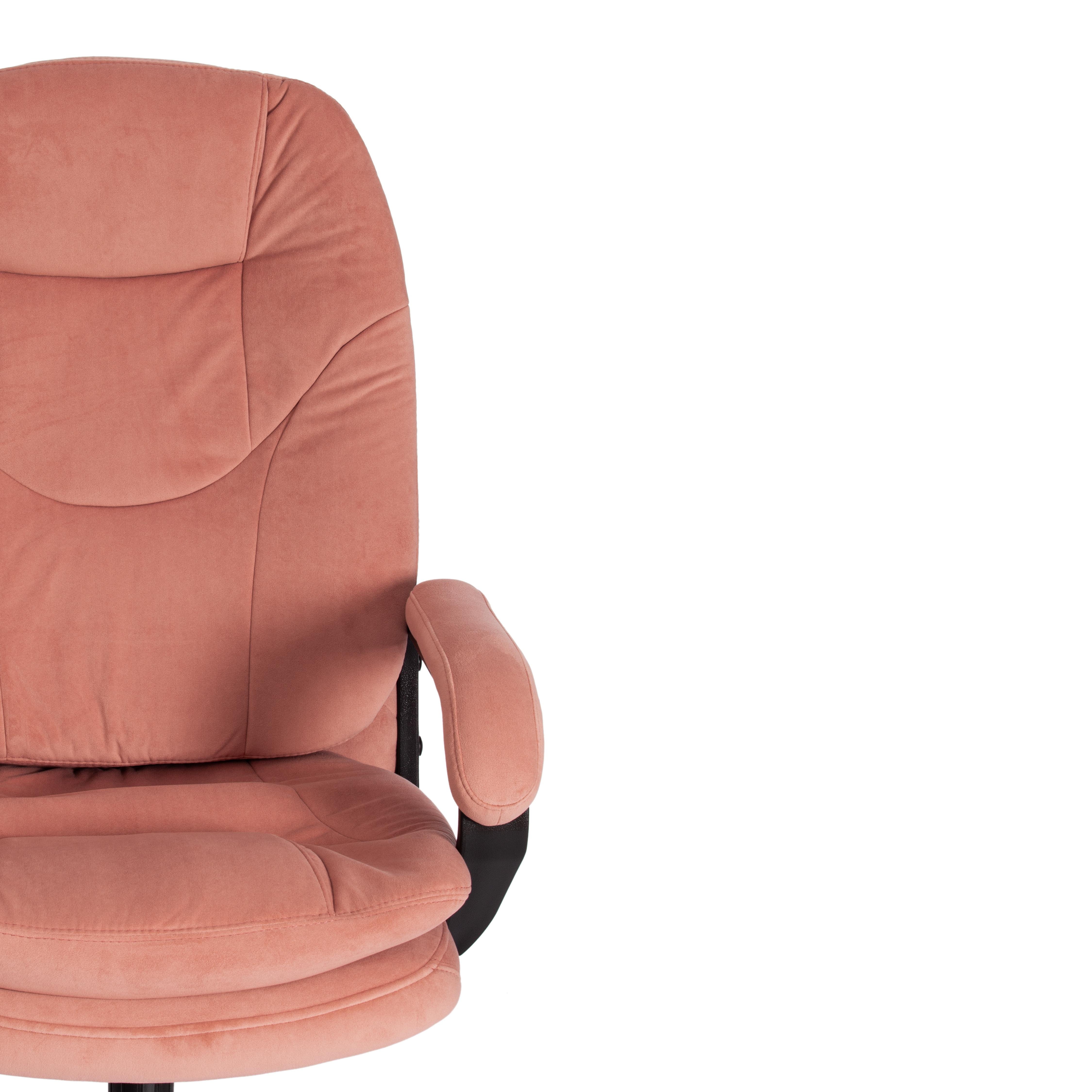 Компьютерное кресло TETCHAIR Комфорт Лт флок розовый - фото 7