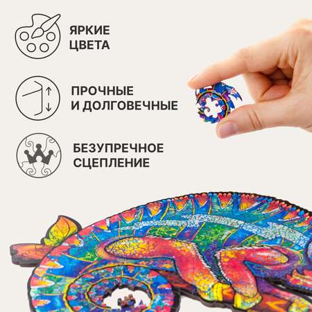 Пазл UNIDRAGON деревянный