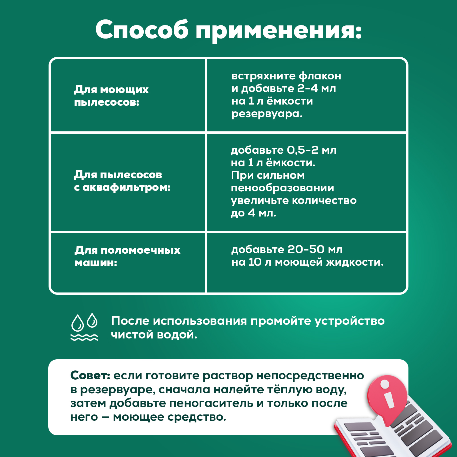 Средство для бытовой техники Режим Чистоты Пеногаситель 200 мл - фото 6