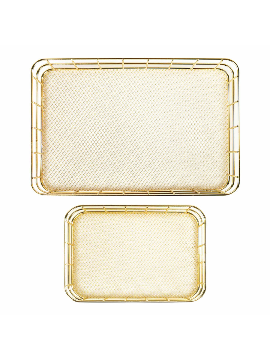 Органайзер для косметики и канцелярии MONTE VITA корзинка для мелочей набор 2 штуки - фото 8