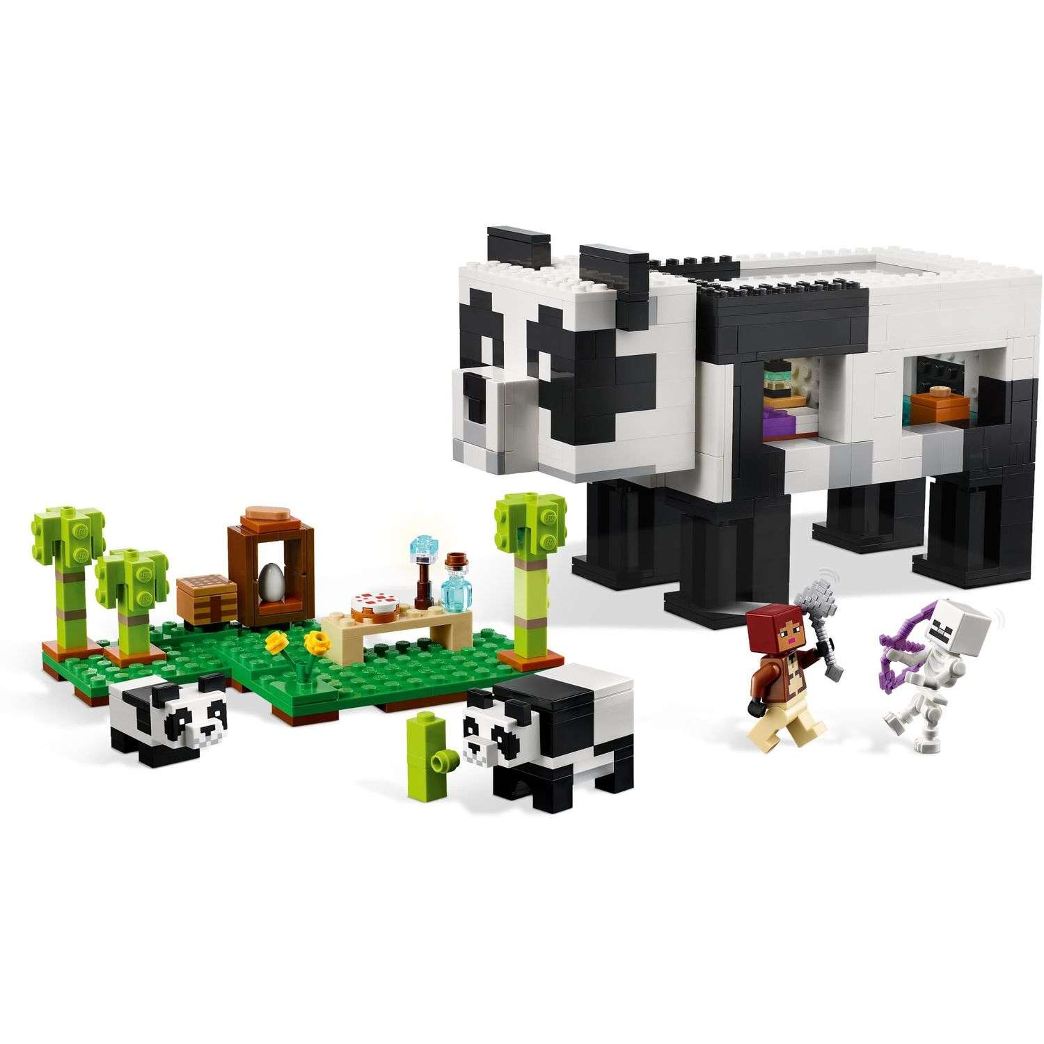 Конструктор LEGO Minecraft Дом панды - фото 3