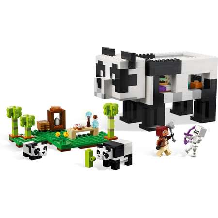 Конструктор LEGO Minecraft Дом панды блочный