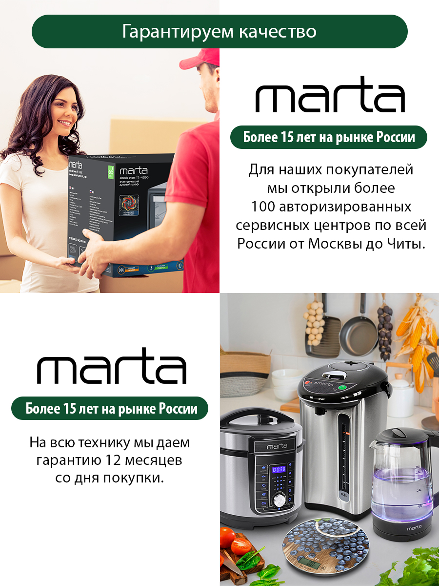Термопот электрический MARTA MT-TP2005A - фото 2