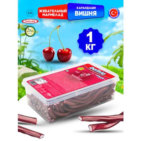 Жевательный мармелад TAYAS Жевательный мармелад DAMLA TAYAS трубочки со вкусом вишни