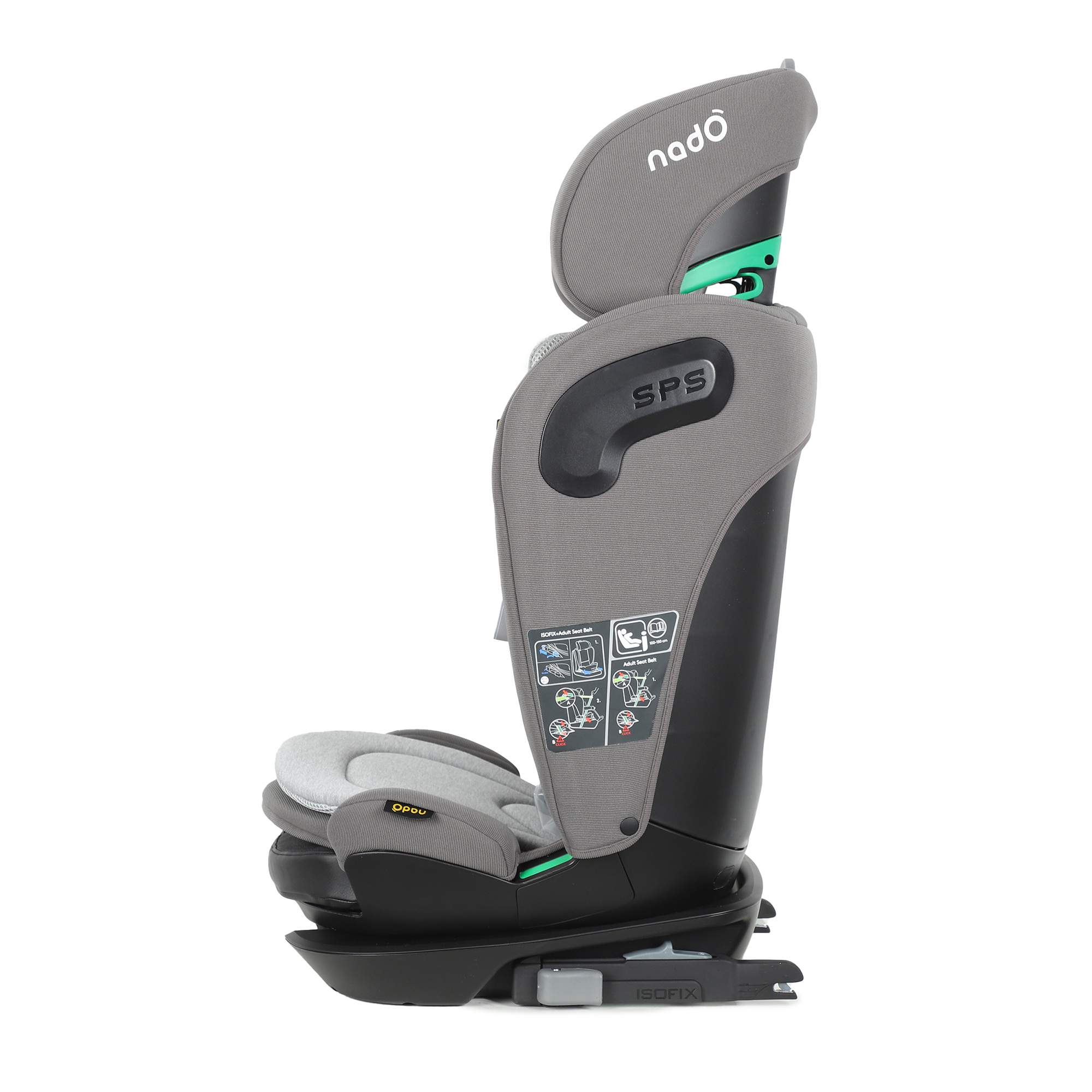Автокресло nado Coconut ash Isofix 2/3 (15-36 кг) - фото 30