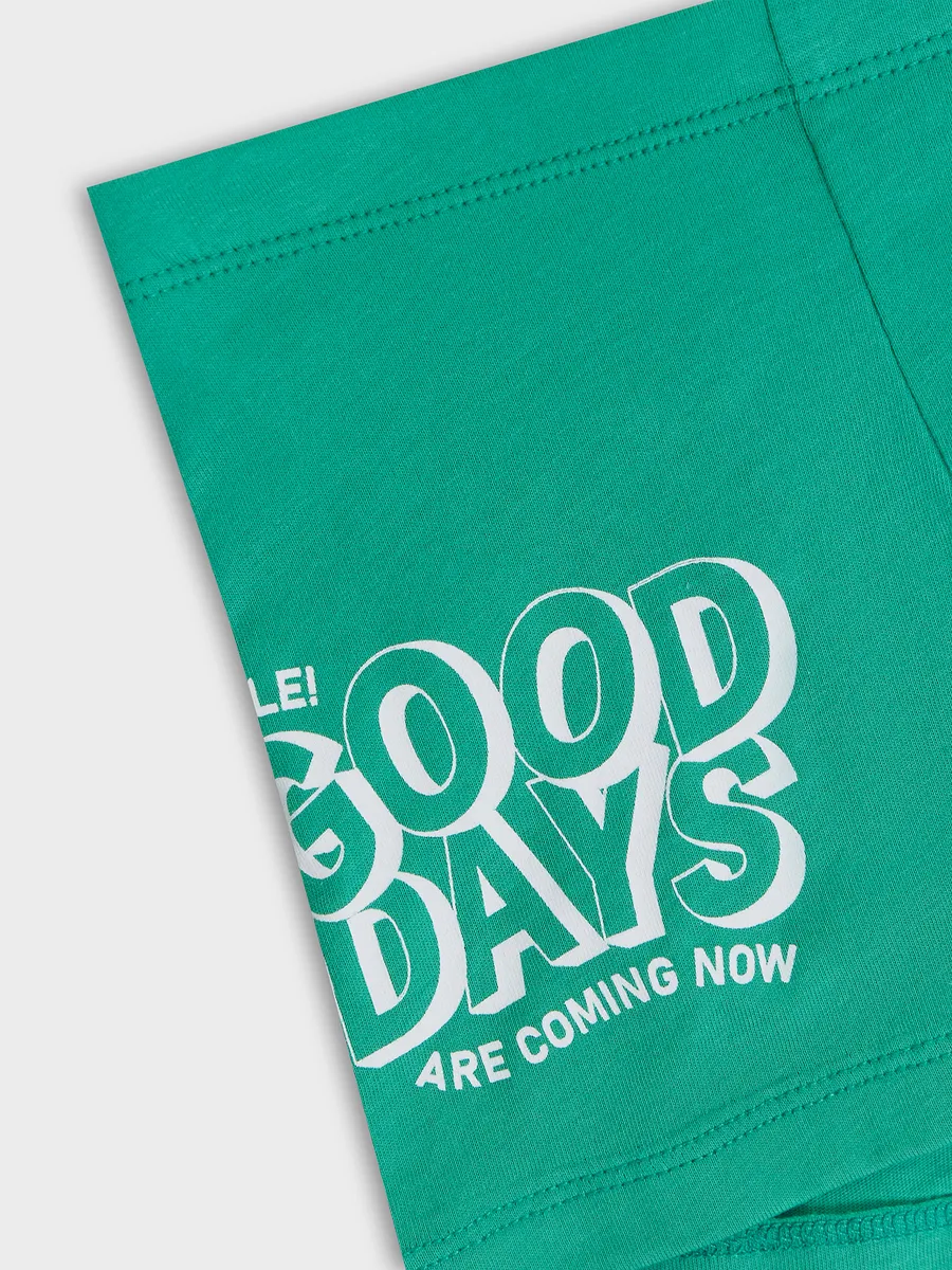 Трусы Mark Formelle (Марк Формэль) 413344/морской зеленый +печать - фото 4