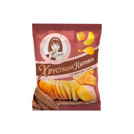 Чипсы Хрустящий картофель в ломтиках Сыр 40г