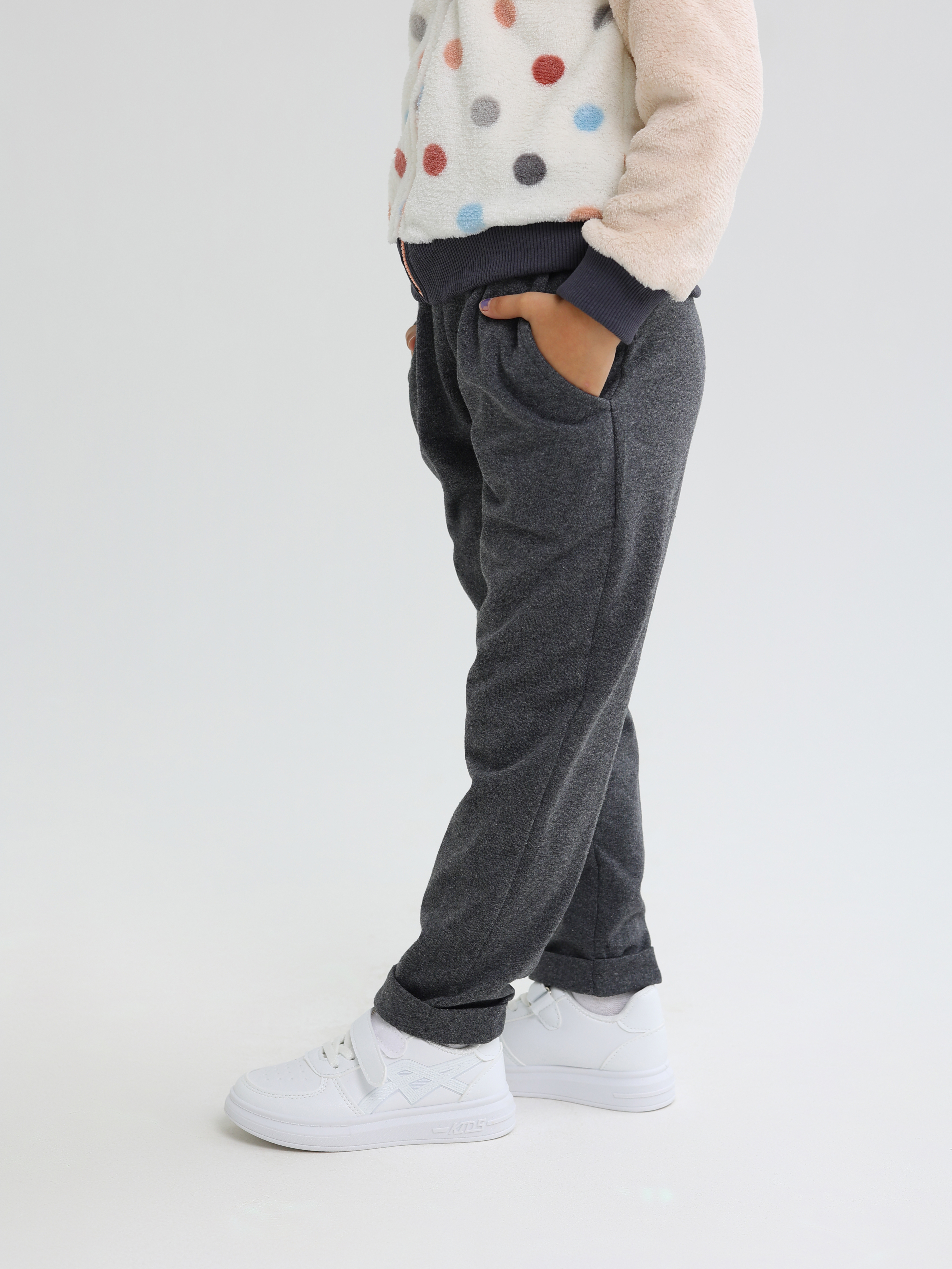 Брюки АЙАС 16-01-22/серый - фото 1