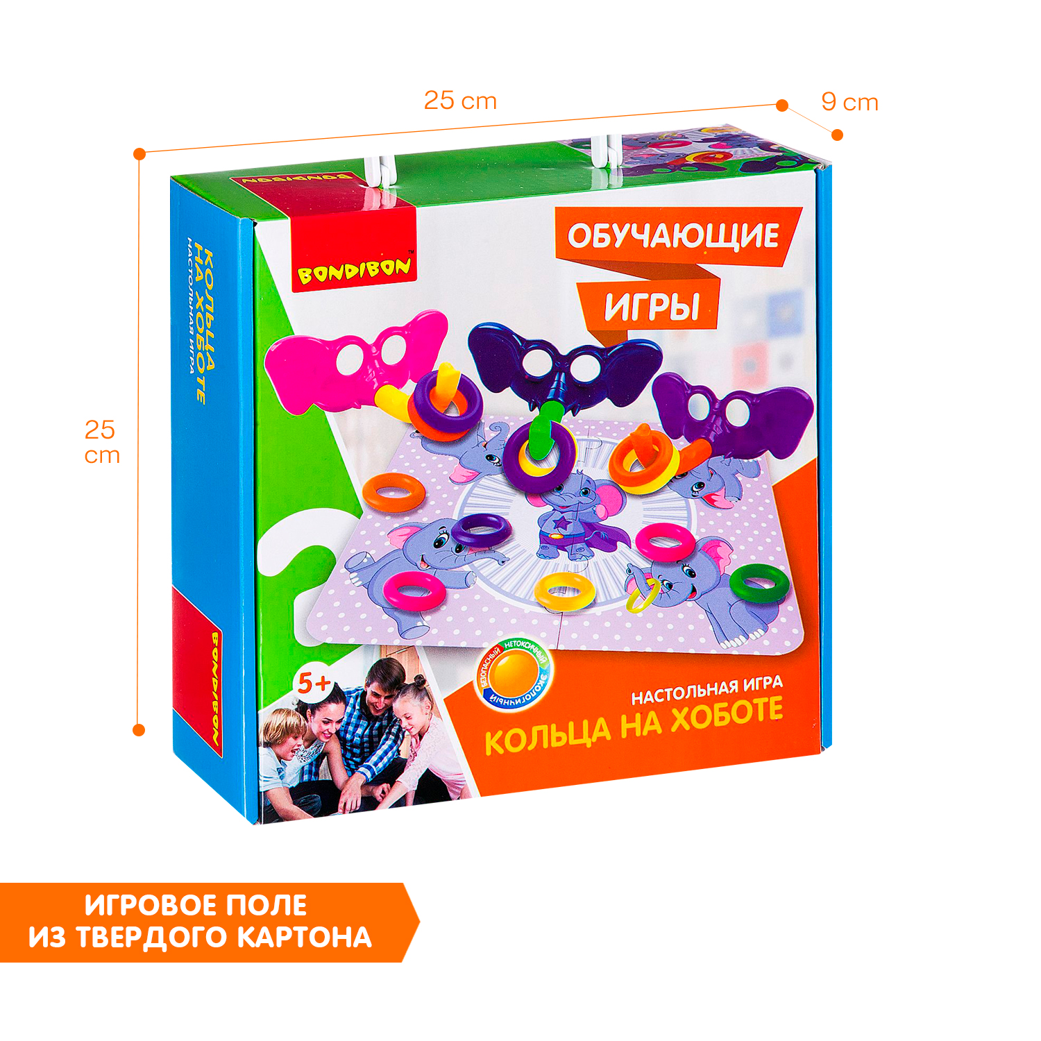Настольная игра Bondibon на ловкость Кольца на Хоботе - фото 6