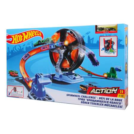 Трек Hot Wheels Круговое противостояние с пусковой установкой
