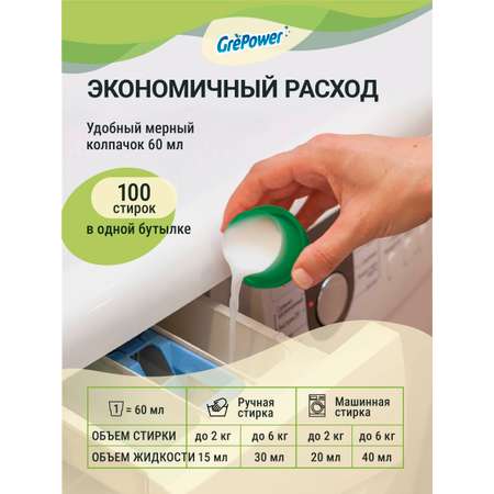Гель для стирки GrePower Цветущая сакура