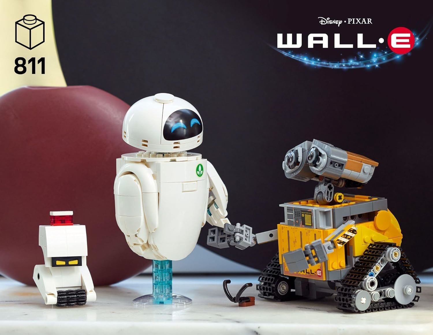 Конструктор LEGO Disney История роботов Уолли и Евы 811 дет. - фото 4