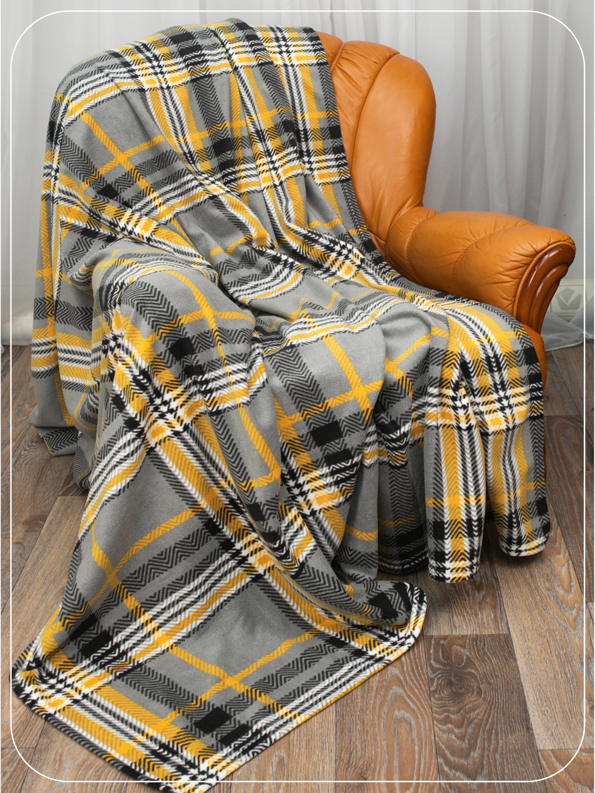 Плед Wellness WPSA222-Амстердам 200 x 220 см флис - фото 6