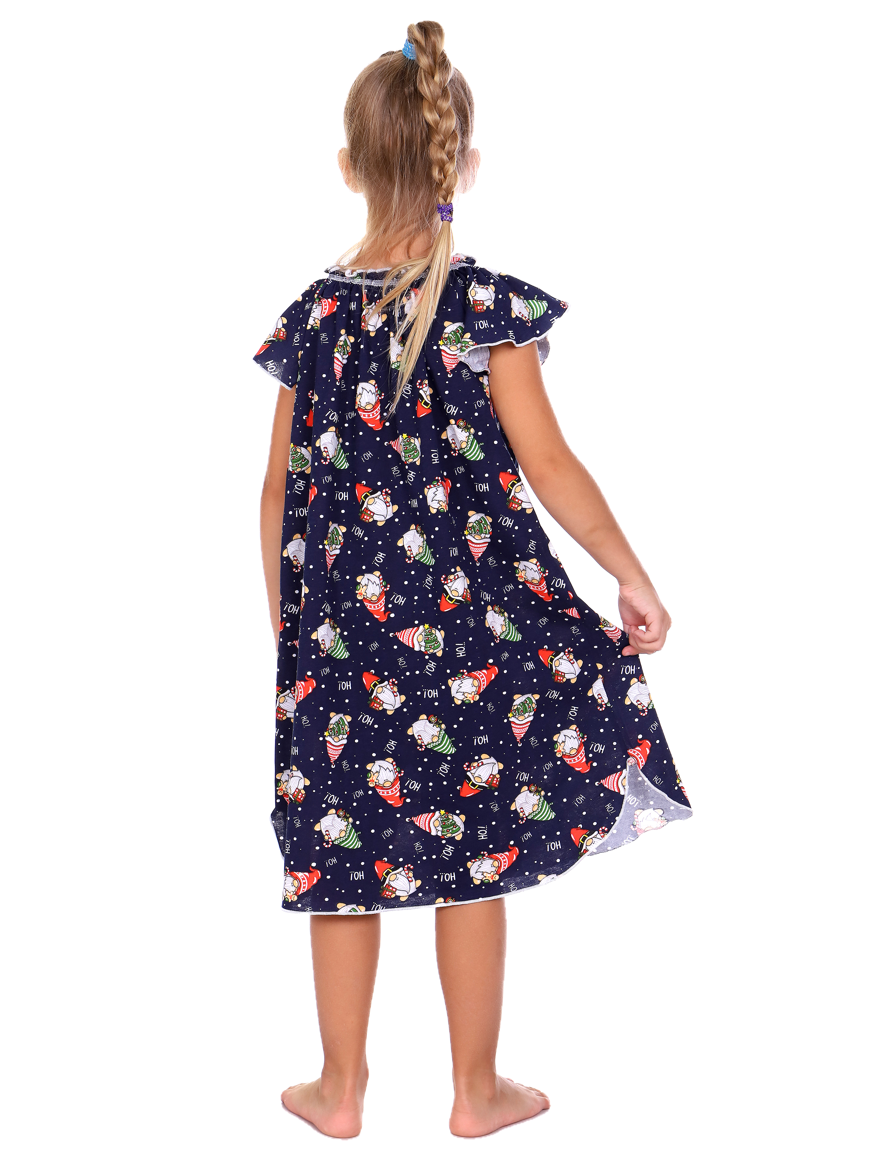 Ночная сорочка ДО-Детская Одежда 0003К/темно-синий - фото 4