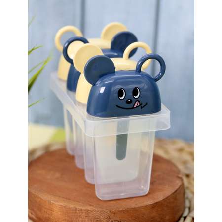 Формочки для мороженого iLikeGift Mouse yellow-blue