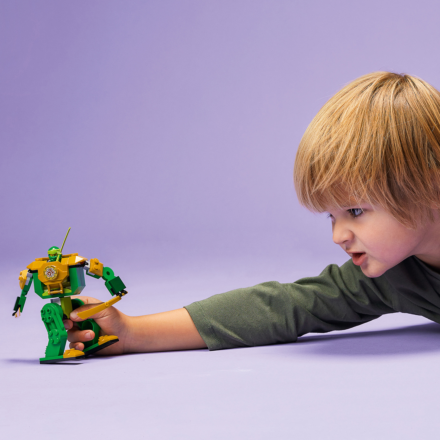Конструктор LEGO NINJAGO Робот ниндзя Ллойда 52 дет. - фото 9