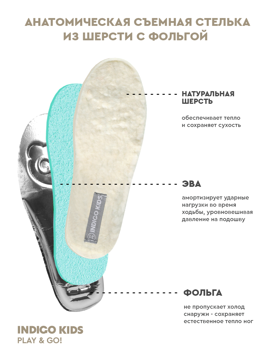 Дутики Indigo kids 62-3075A2 - фото 9