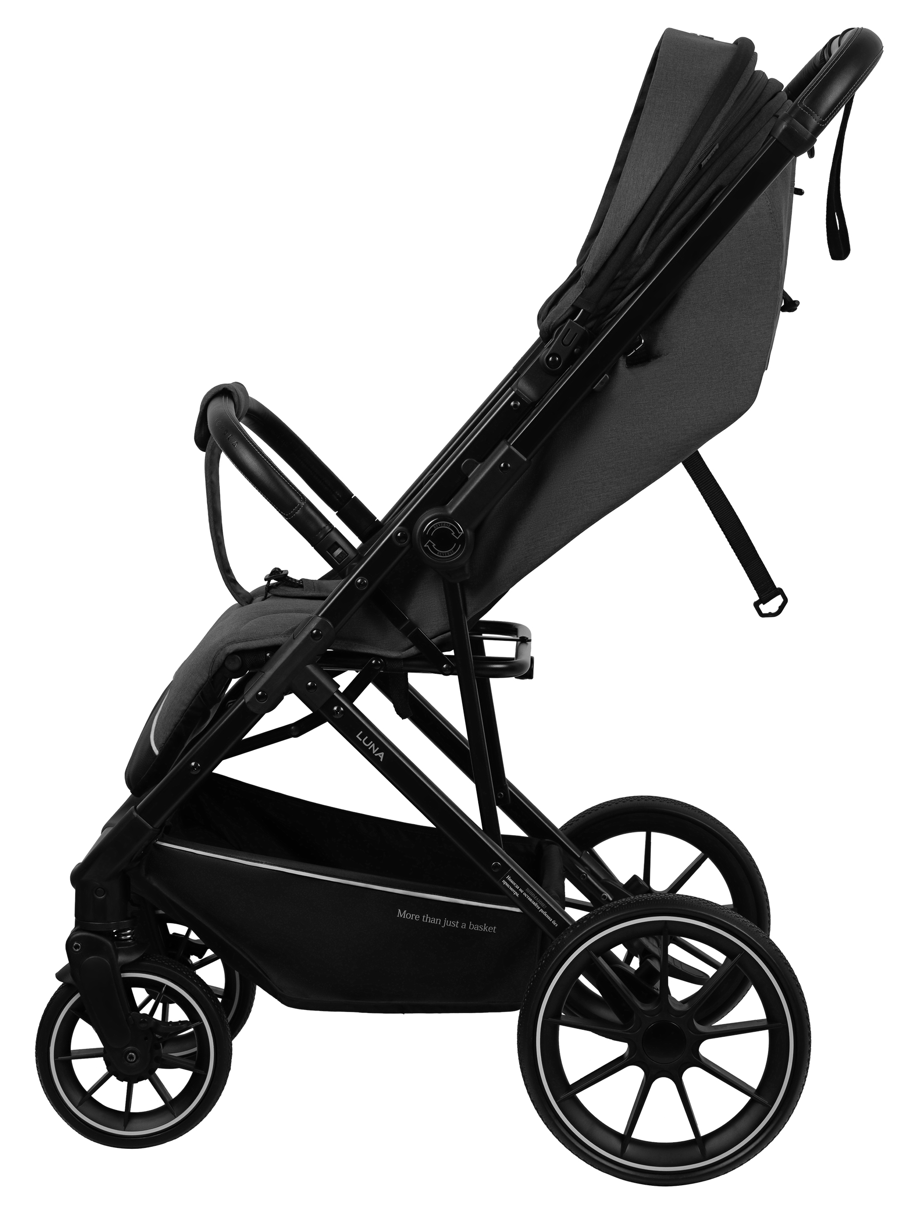 Коляска прогулочная JOVOLA LUNA серый - фото 10