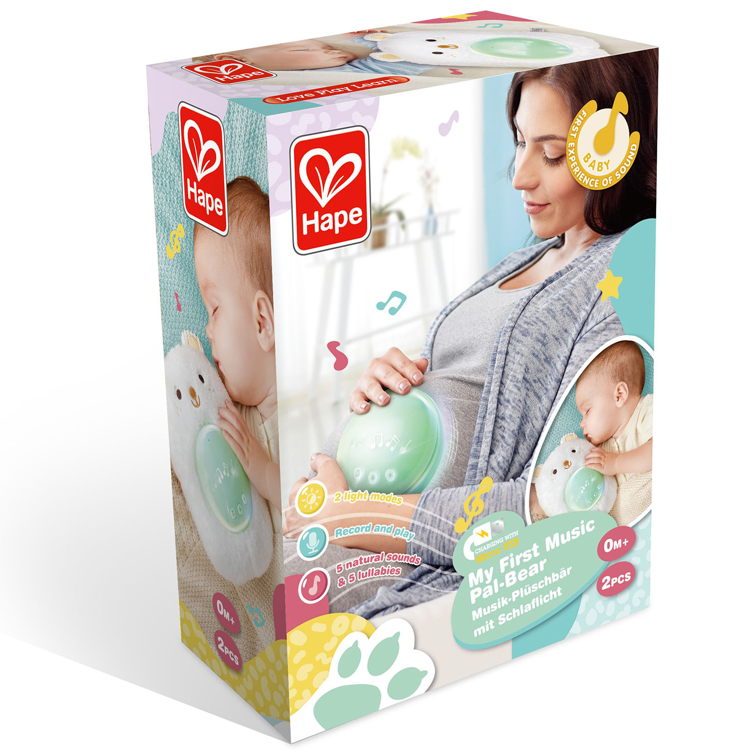 Игрушка Hape Друг-медвежонок - фото 8