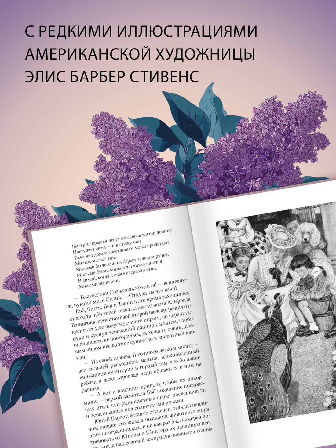 Книга АЗБУКА НастрЧит Олкотт Л М В сиреневом саду с илл - фото 8