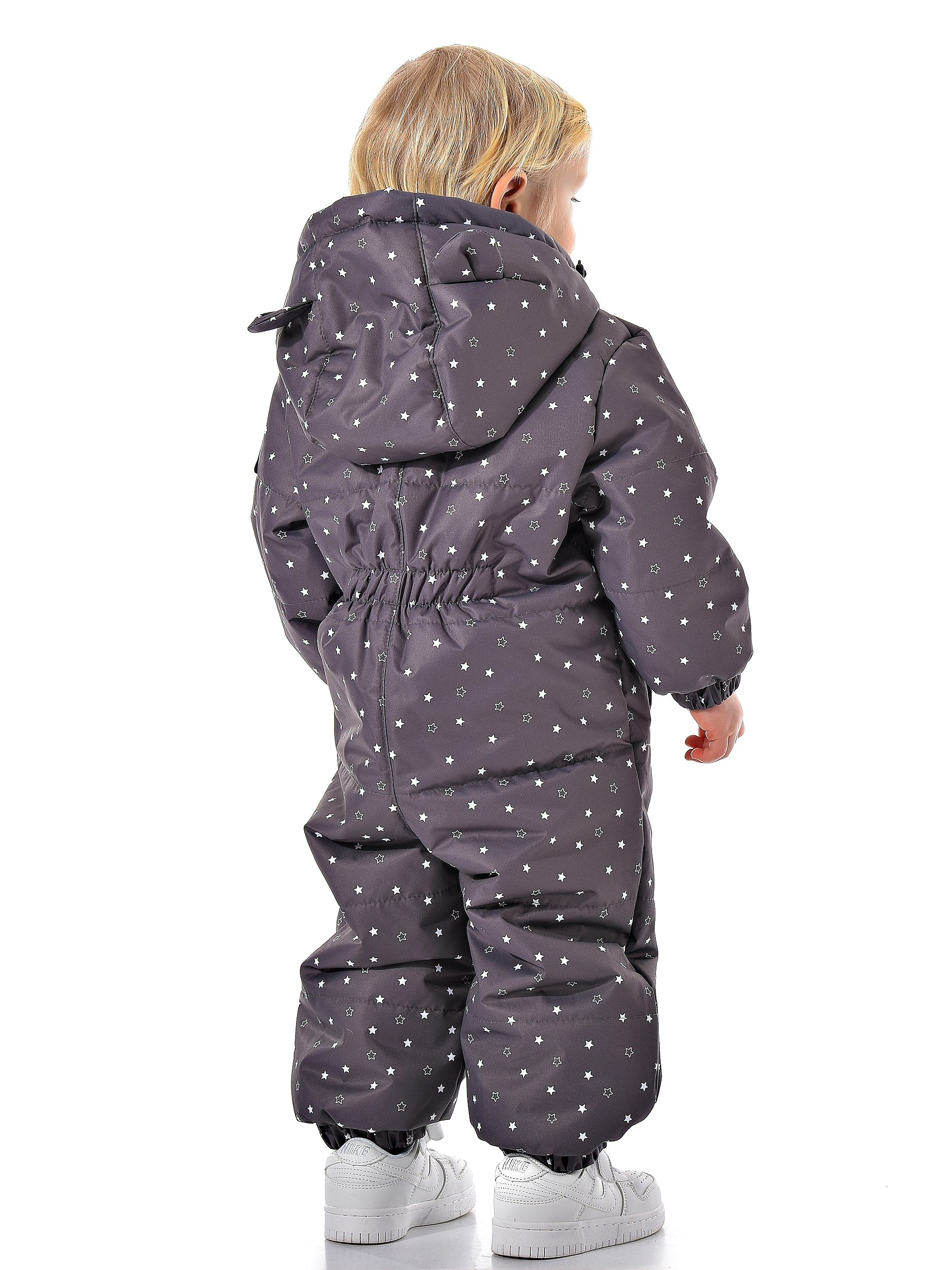 Комбинезон Rusland 924звездопад/т.серый - фото 4