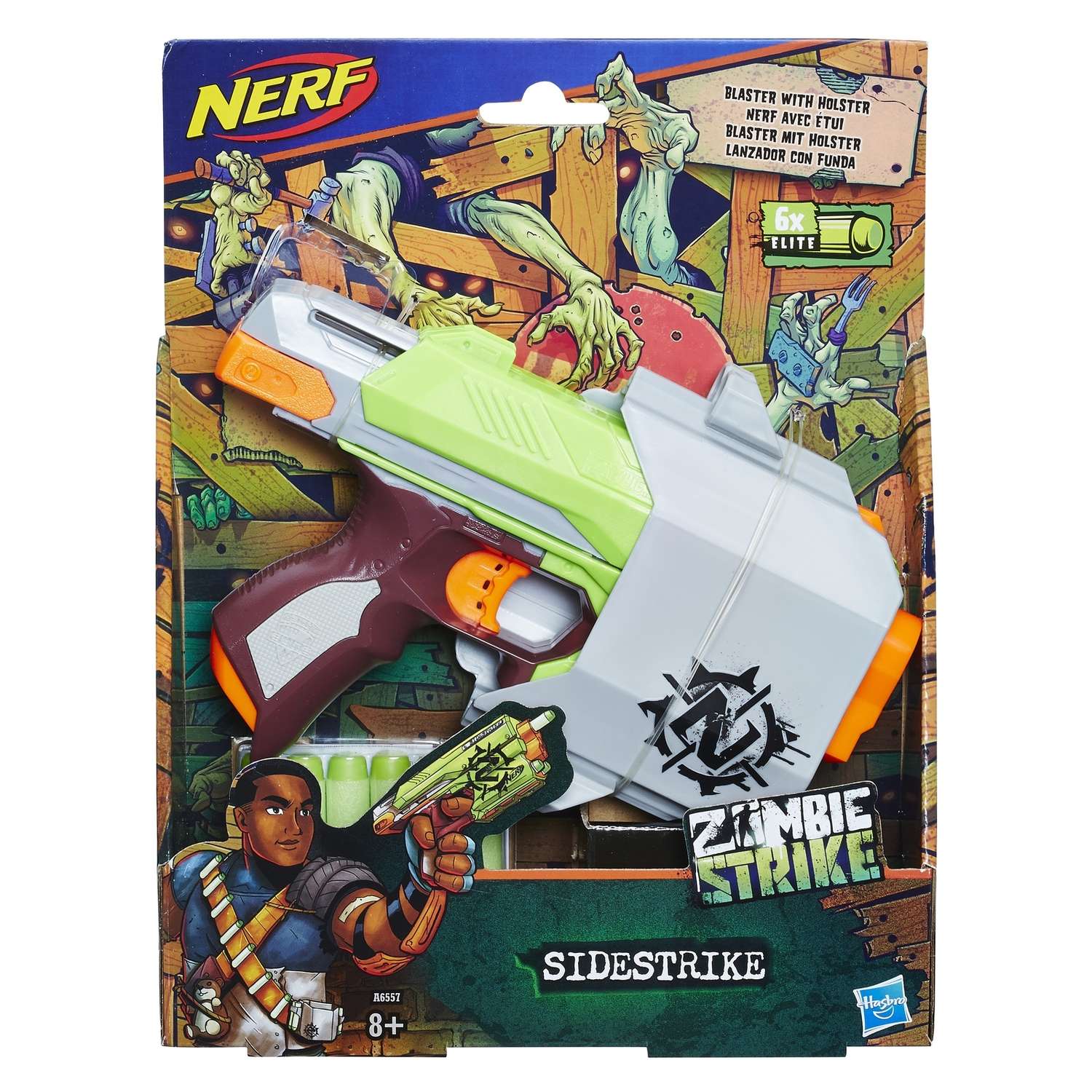 Бластер Nerf Zombie Strike Сайдстрайк - фото 2