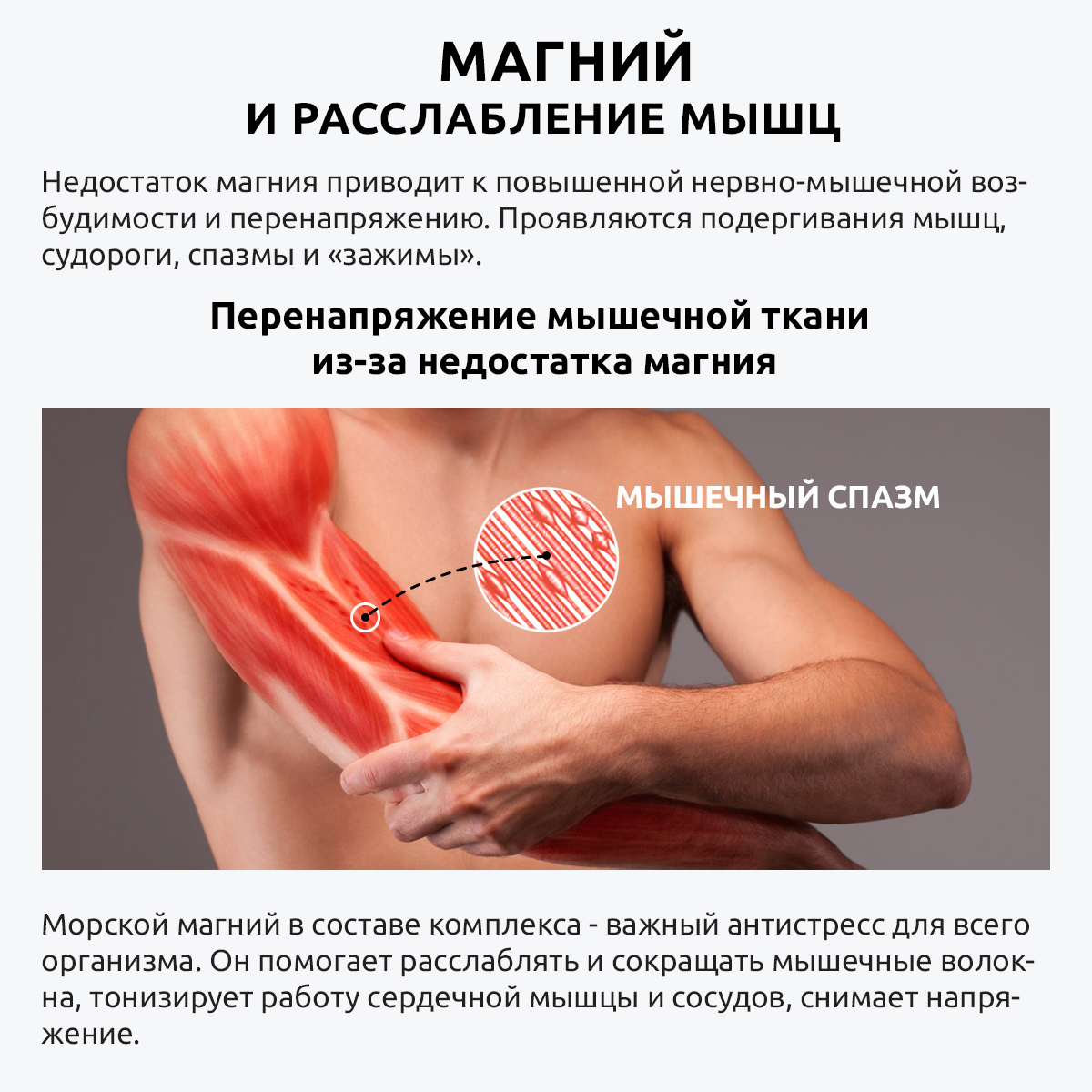 Магний витамин В6 премиум UltraBalance для взрослых мужчин и женщин Magnesium b6 с аквамином 120 капсул - фото 7