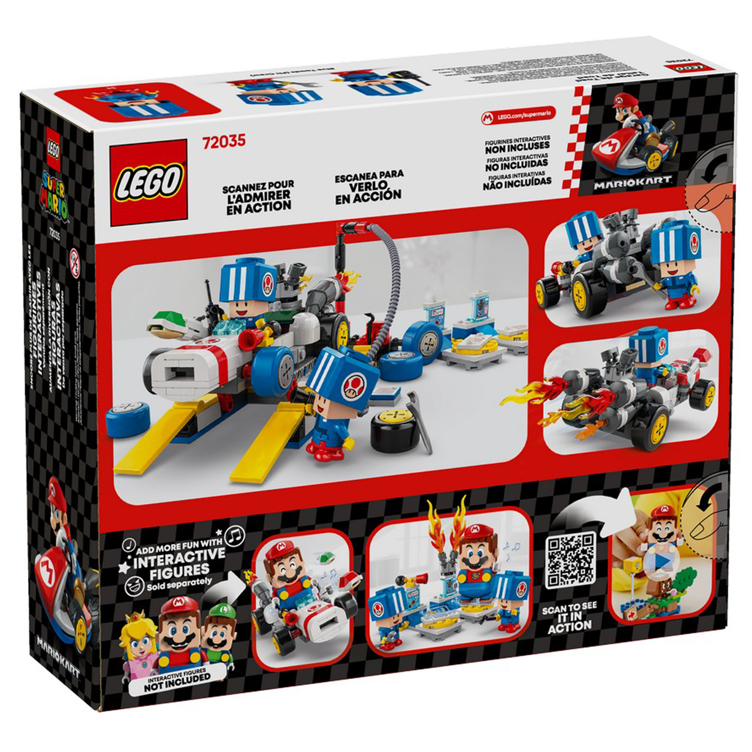 Конструктор LEGO Super Mario Гараж Тоада 390 дет. - фото 7