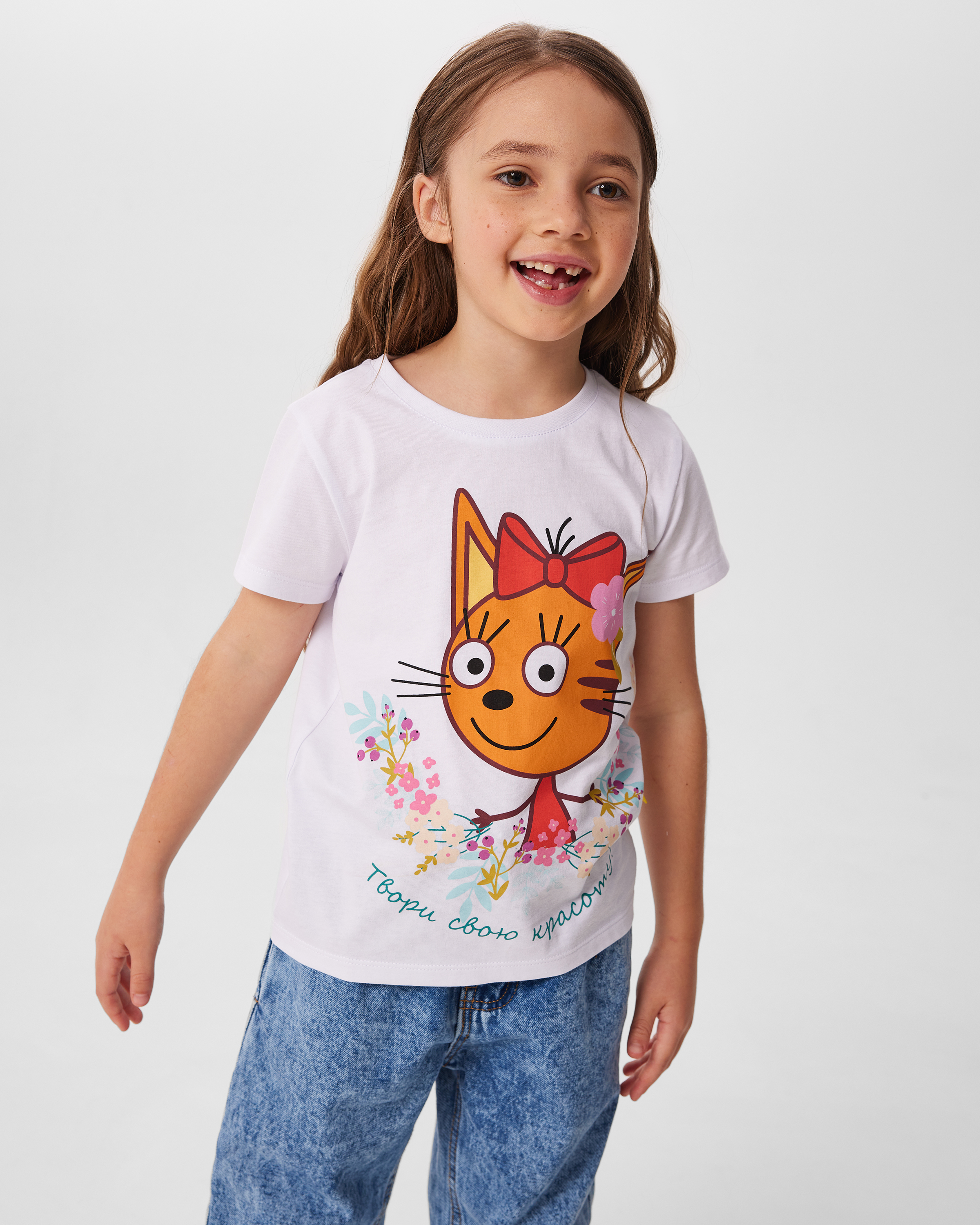 Футболка Три Кота W25LC3ZG 02777kg00 - фото 1