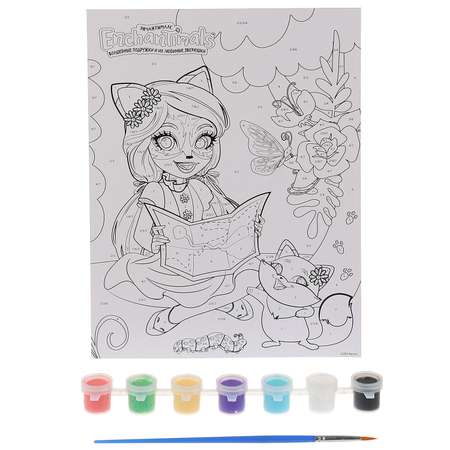 Картина по номерам МультиАРТ Enchantimals