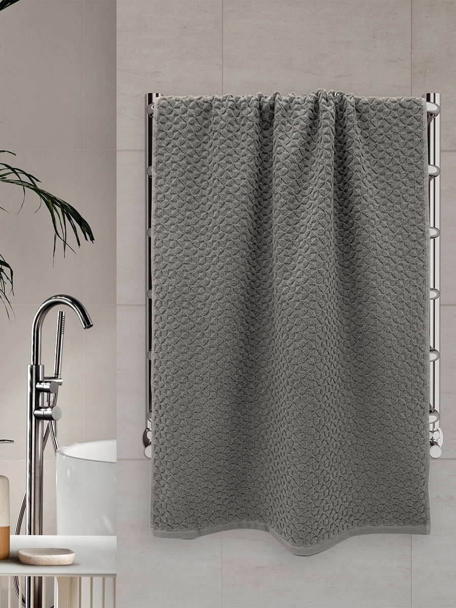 Полотенце BRAVO Дрим светло-серый 50 x 80 см - фото 3