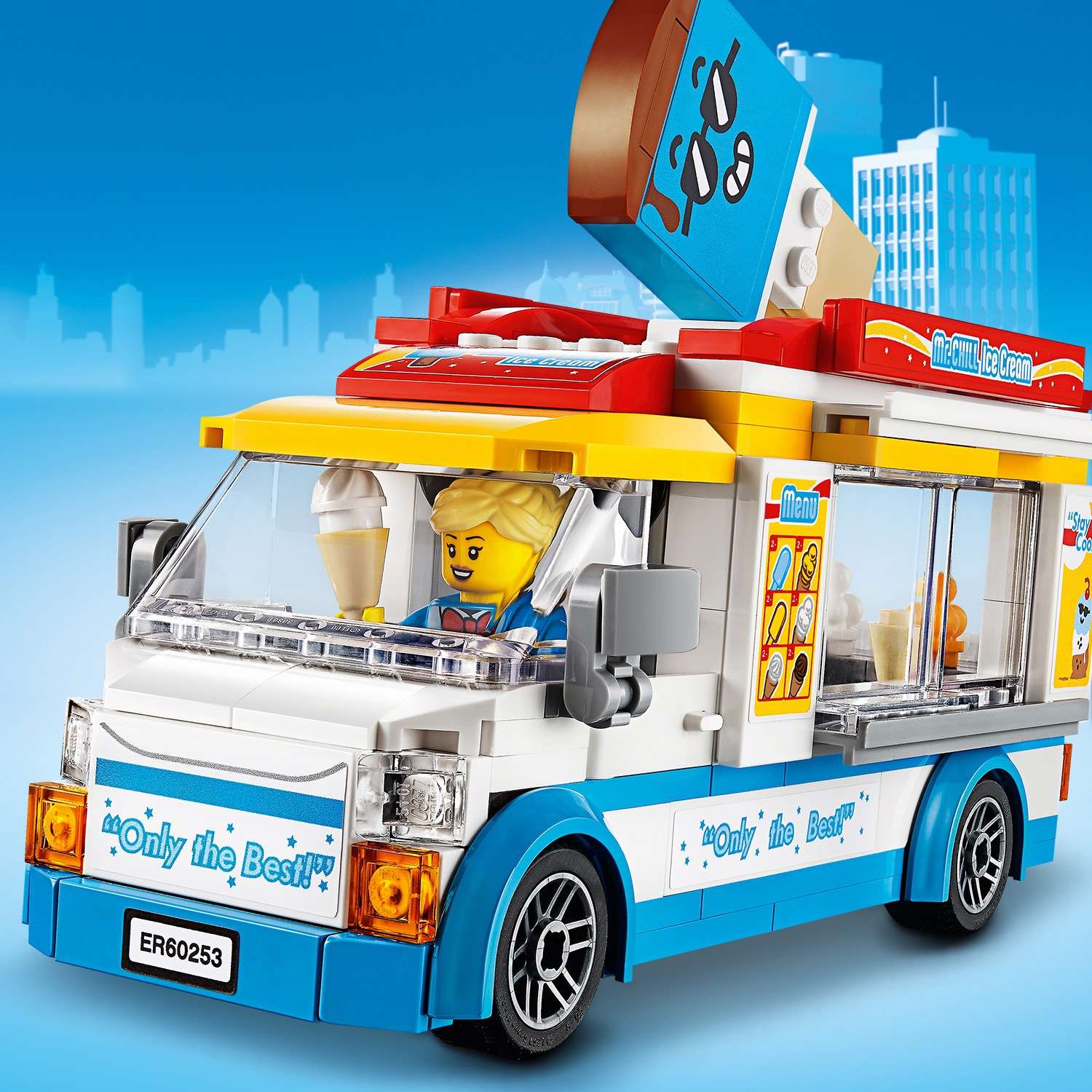 Конструктор LEGO City Great Vehicles Ice-Cream Truck блочный - фото 13