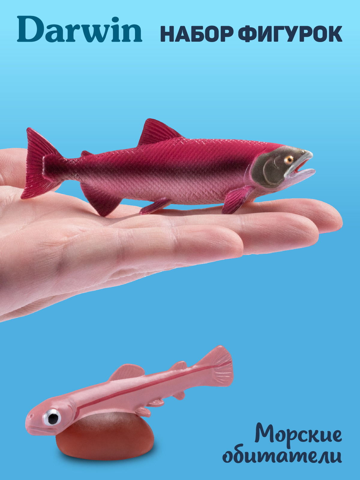 Игровой набор DARWIN Животные Морские обитатели 6шт - фото 2