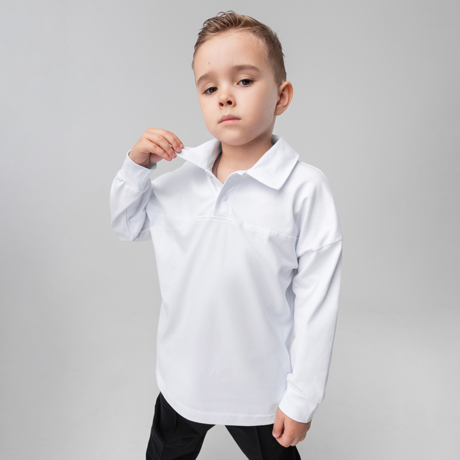 Поло Bodo 4-414U_белый - фото 3