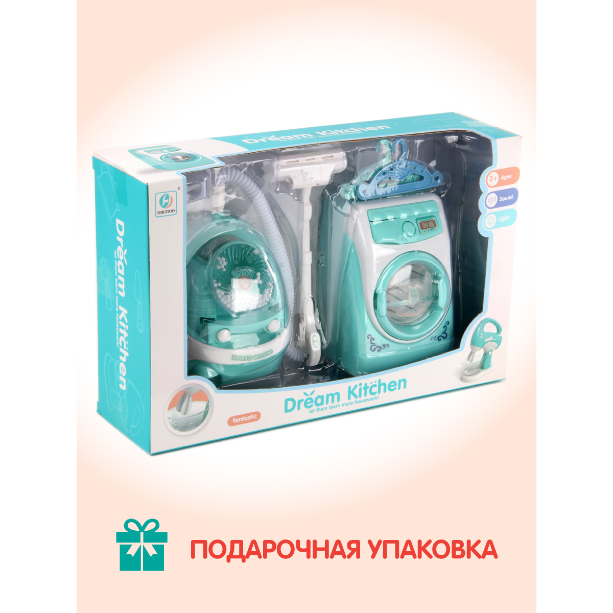 Игрушка Veld Co пылесос, стиральная машина - фото 7