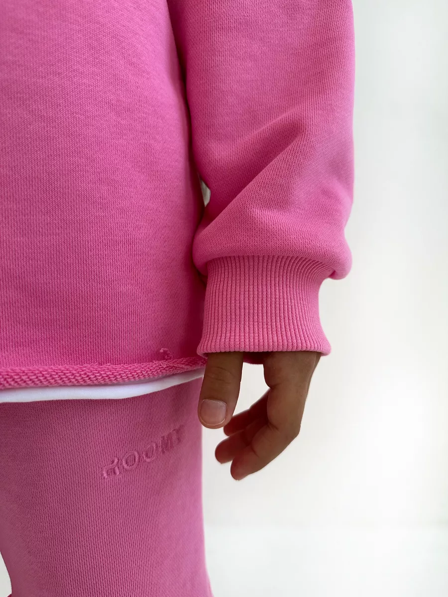 Свитшот ROOMY ESSENCE COMFYsw/pink - фото 9