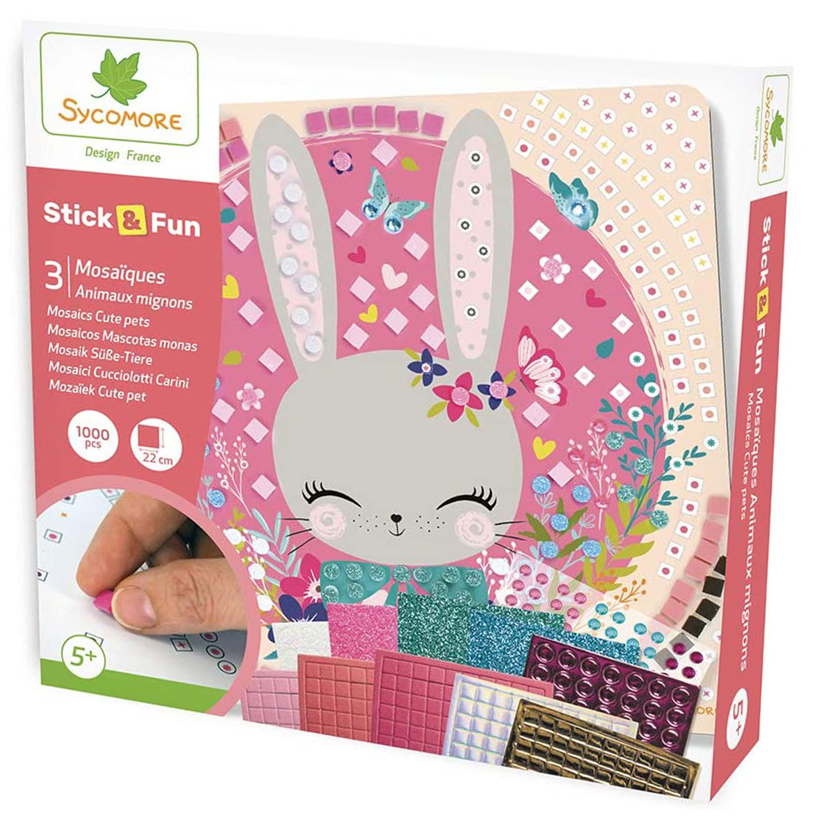 Набор для творчества Sycomore Stick fun Милые зверята - фото 1