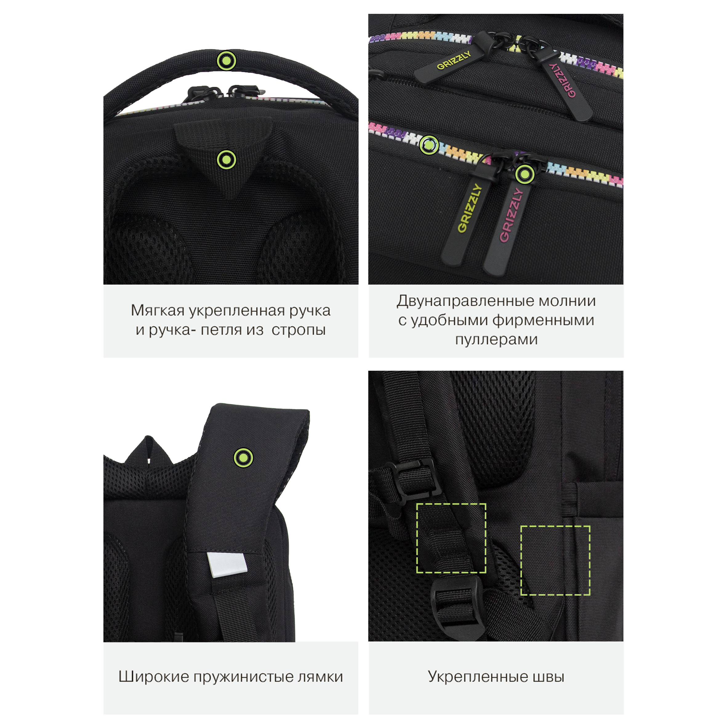 Рюкзак Grizzly Девочка - фото 10
