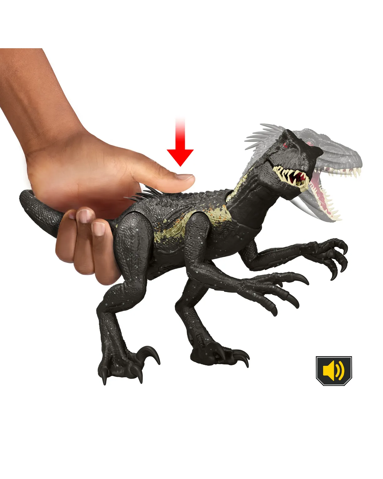 Фигурка Jurassic World Jurassic Park Индораптор - фото 4