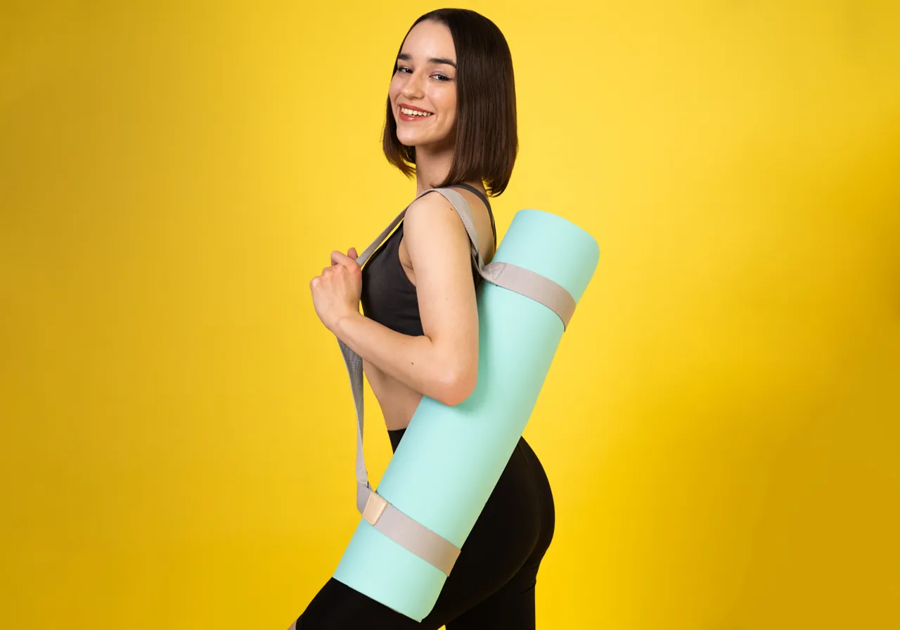 Коврик для йоги и фитнеса MAXISCOO FIT MSF-FR-300524-6-MN - фото 7