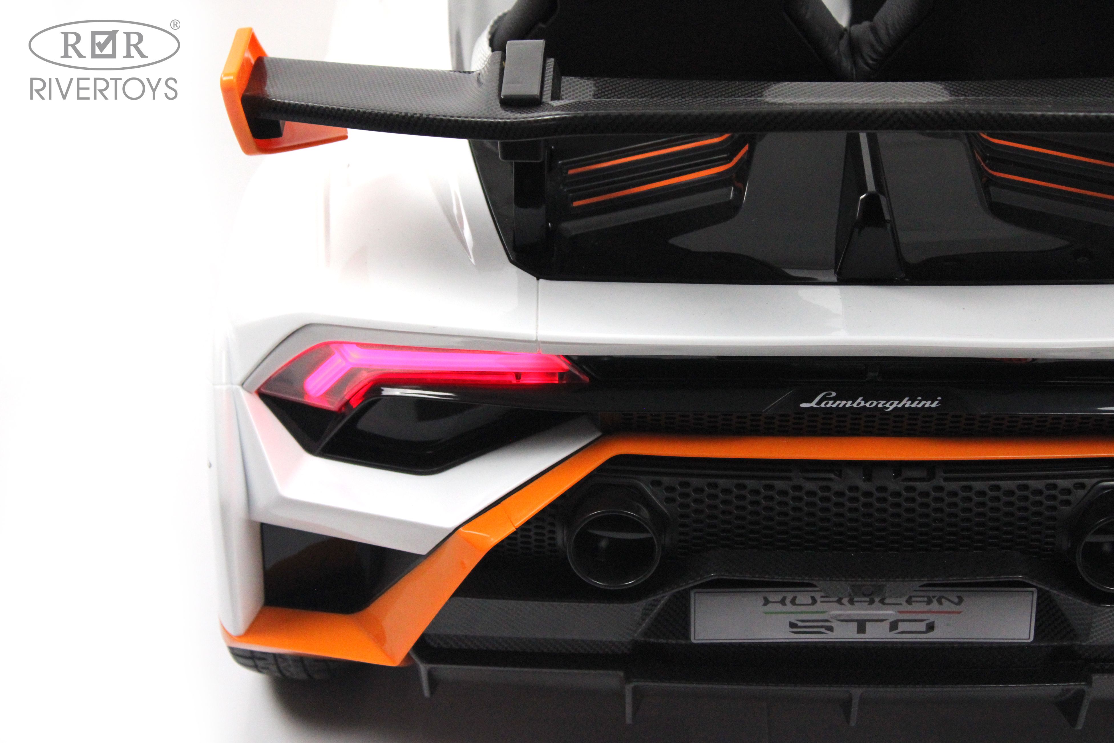 Электромобиль RIVERTOYS Lamborghini E888EE-WHITE С пультом ДУ - фото 24