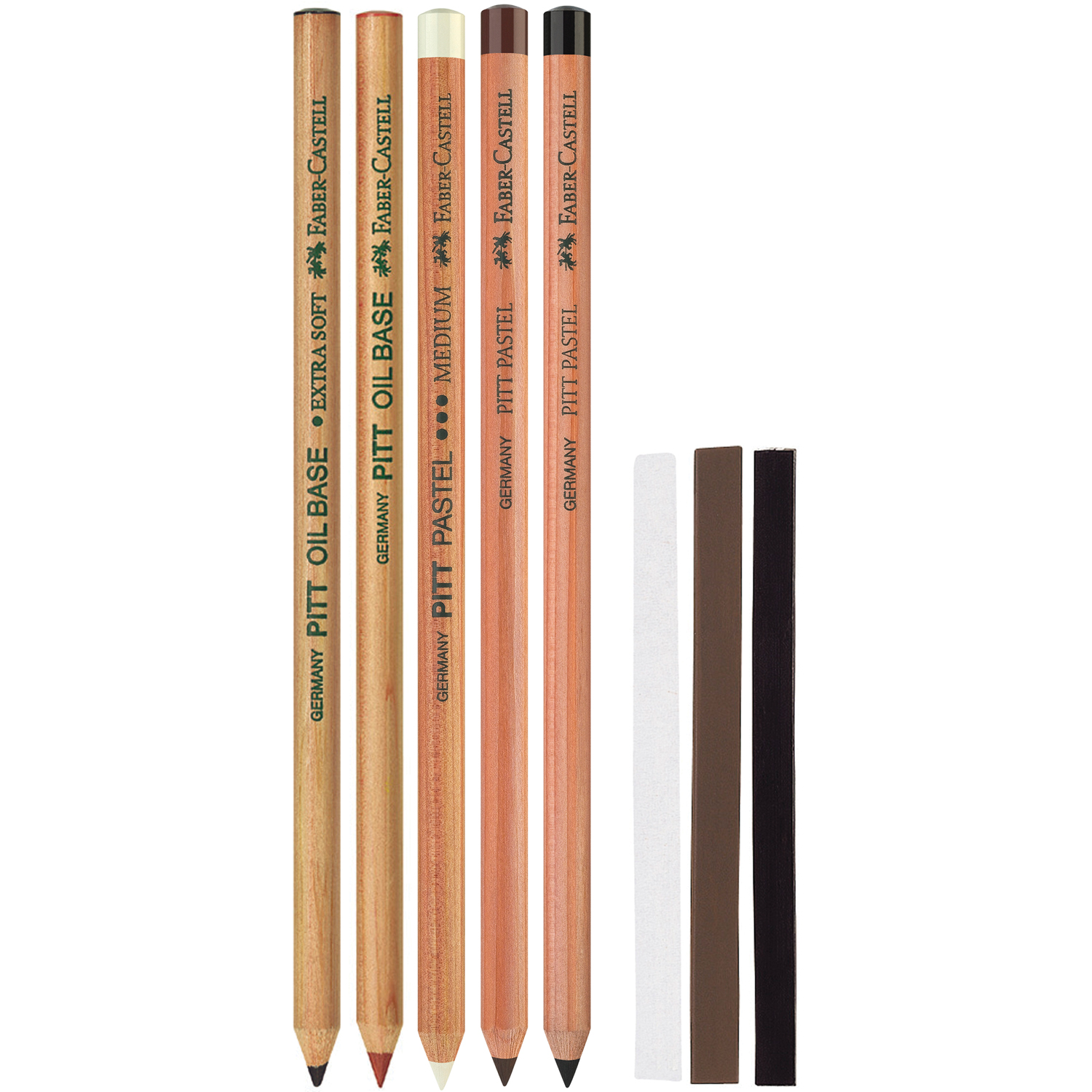 Набор для рисования Faber Castell Pitt Monochrome 9 шт. - фото 3