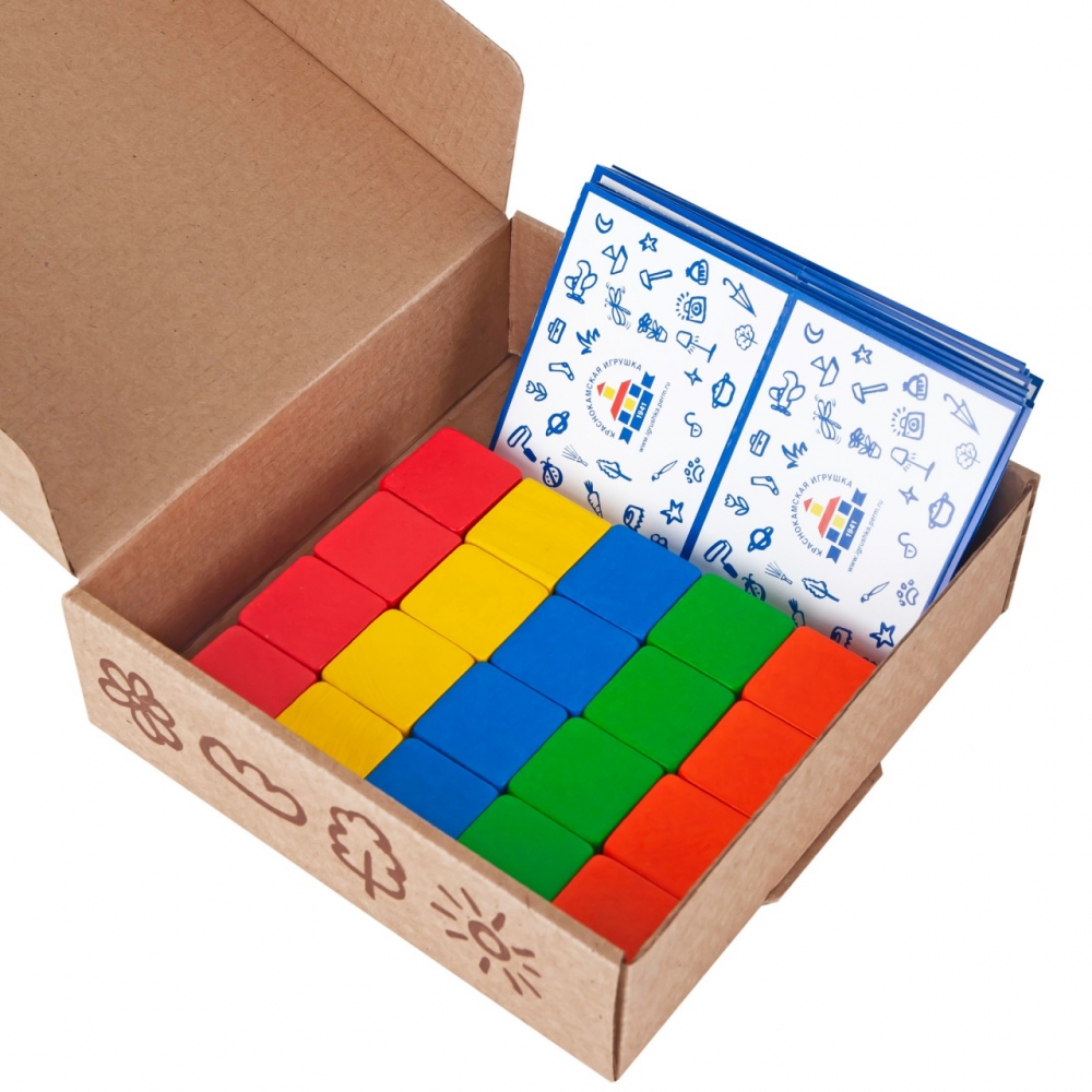 Игрушка Краснокамская игрушка кубики - фото 3