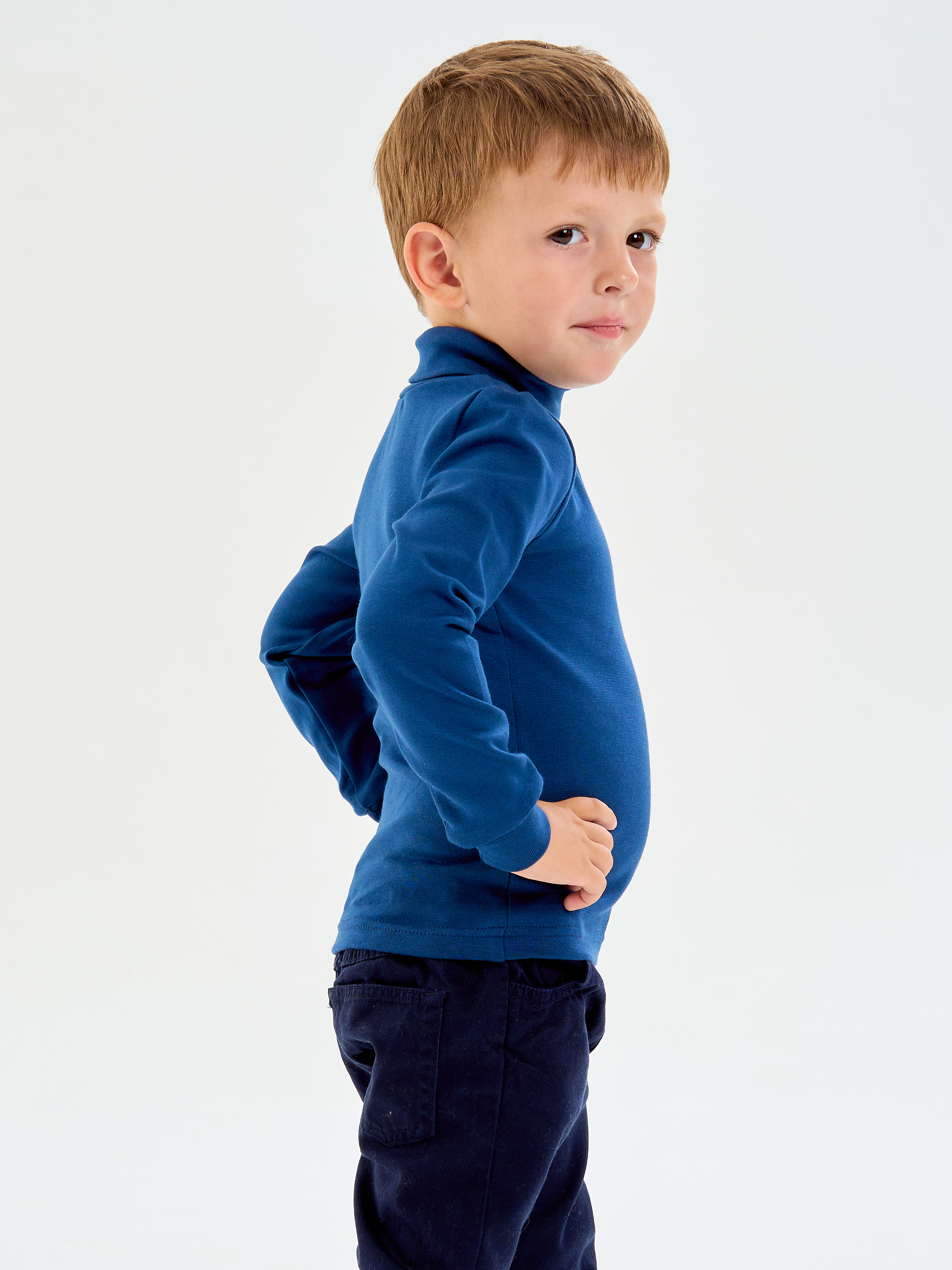 Водолазка Осьминожка 765-02/тёмно синий - фото 4