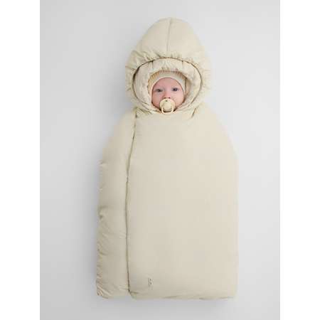 Конверт в коляску Happy Baby для новорожденных бежевый