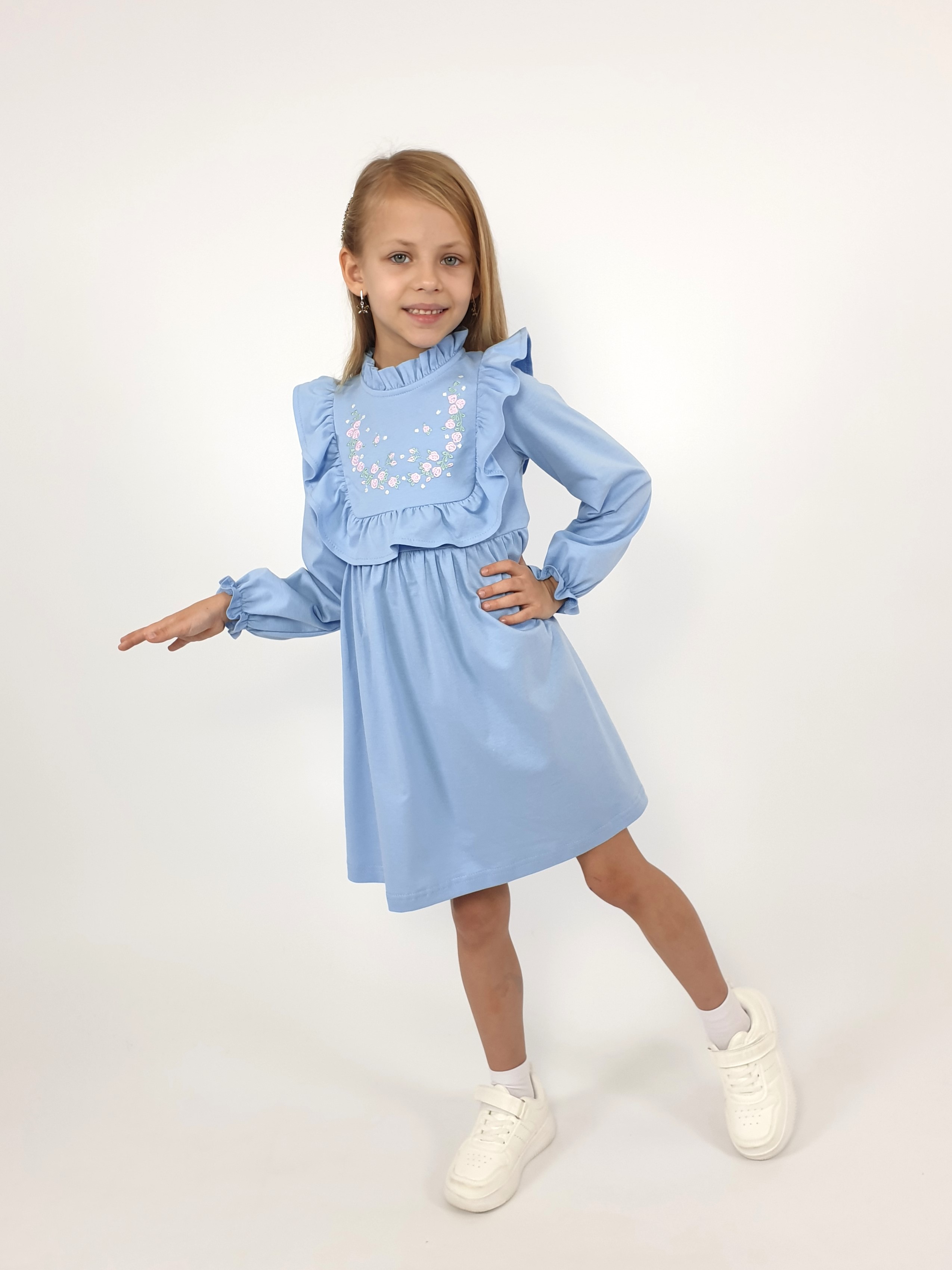 Платье Luneva 9-80-8. - фото 1