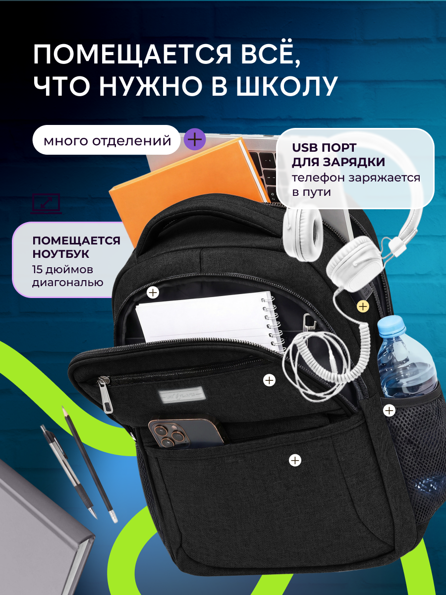 Рюкзак LUXMAN для детей универсальный в ассортименте - фото 6