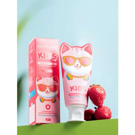 Зубная паста Revyline Клубника 60 г